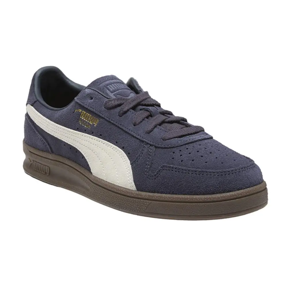 Puma shoes - PUMA Indoor Suede Lace Up - 40355301 - Blue 0