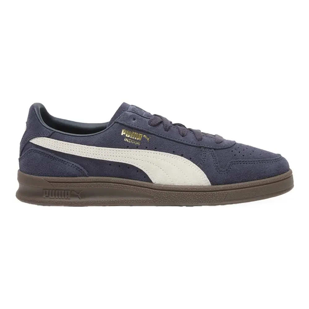 Puma shoes - PUMA Indoor Suede Lace Up - 40355301 - Blue 5
