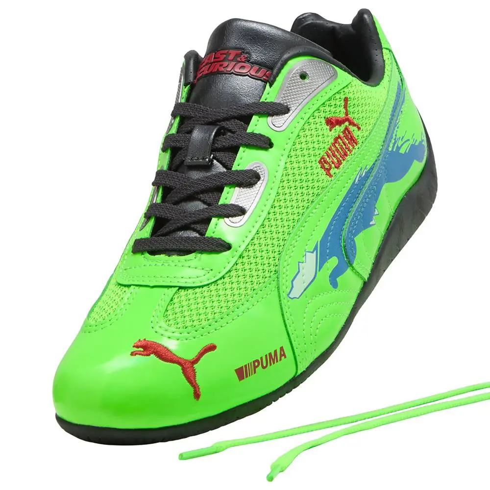 Puma shoes - PUMA Speedcat Fast  Furious La Lace Up - 31416201 - Green 4