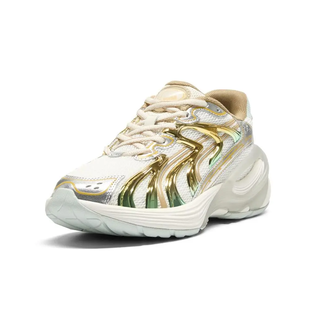 Puma shoes - PUMA Inverse Shimmer Lace Up - 40297201 - Off White 6
