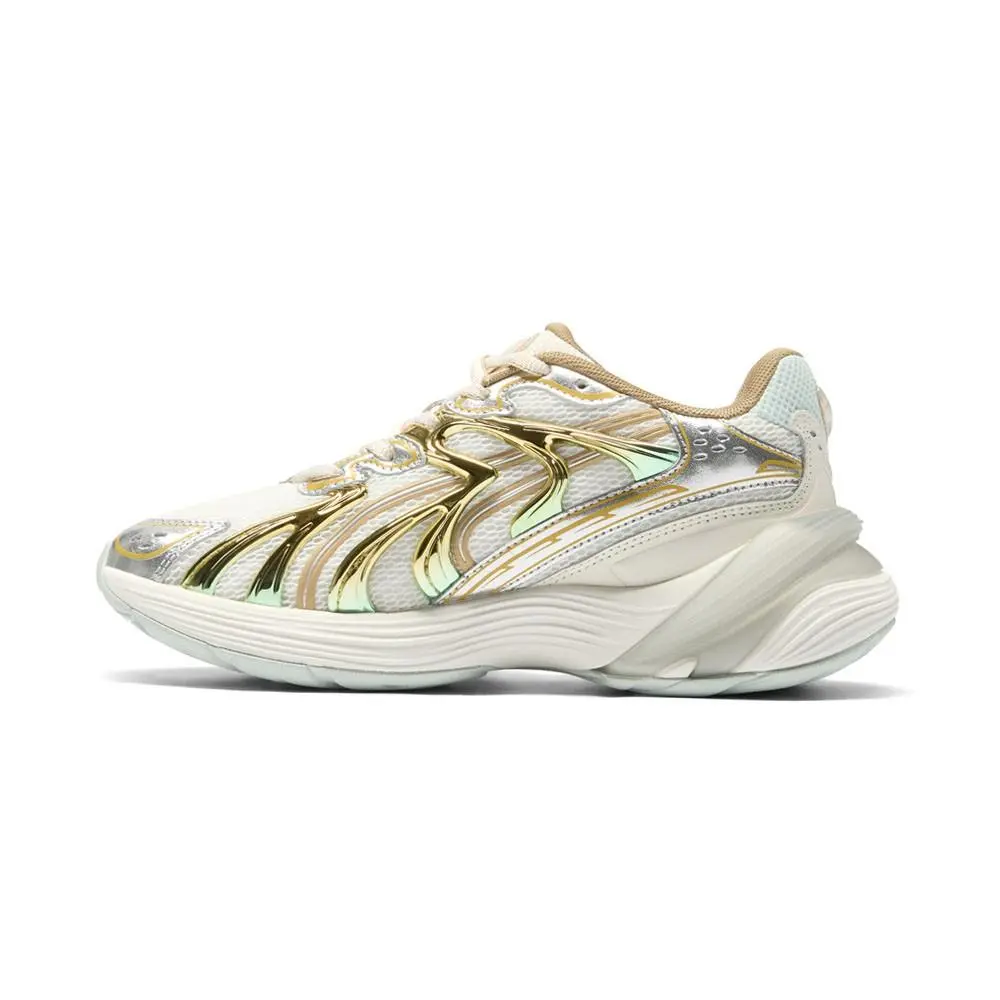 Puma shoes - PUMA Inverse Shimmer Lace Up - 40297201 - Off White 7
