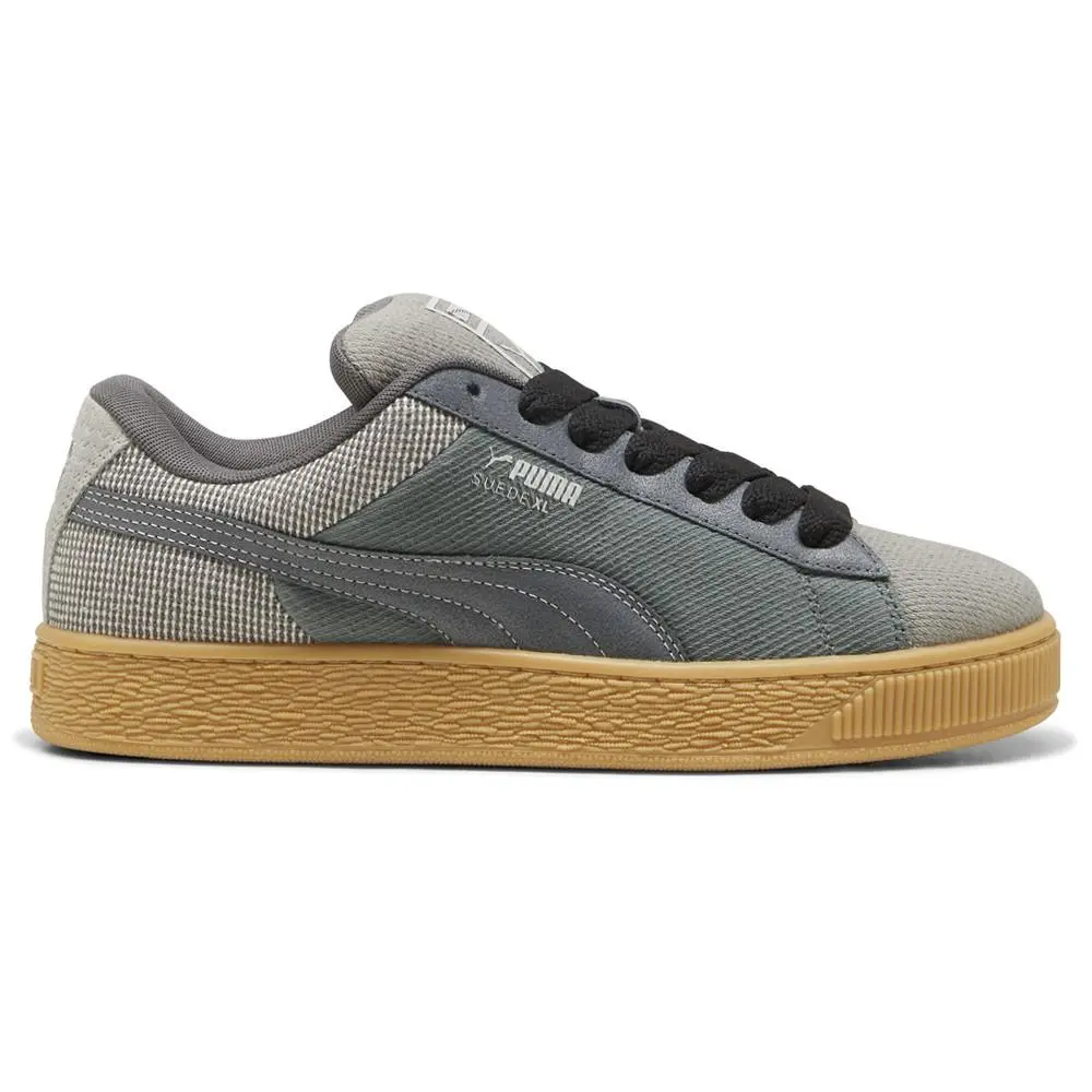 Puma shoes - PUMA Suede Xl Denim Lace Up - 39839702 - Grey 5