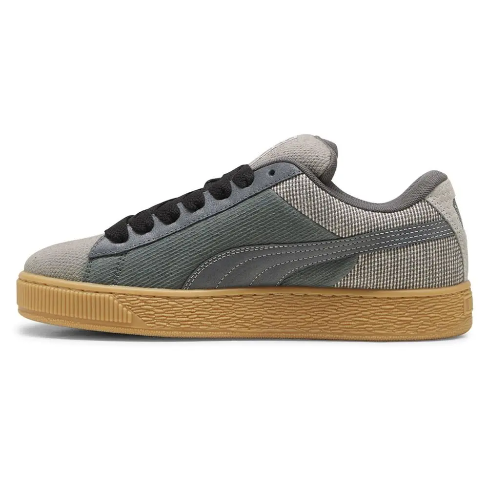 Puma shoes - PUMA Suede Xl Denim Lace Up - 39839702 - Grey 7