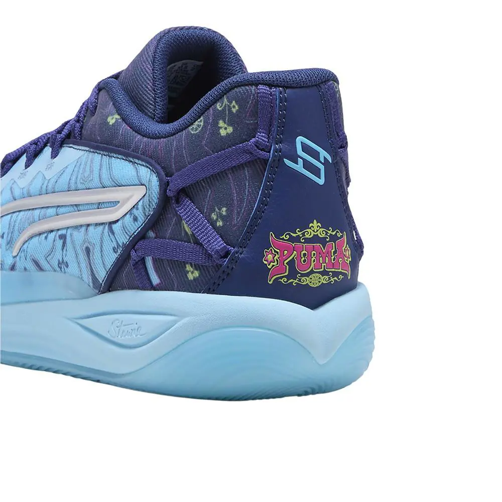 Puma shoes - PUMA Stewie 4 Most Wanted Basketball - 31274401 - Blue 5