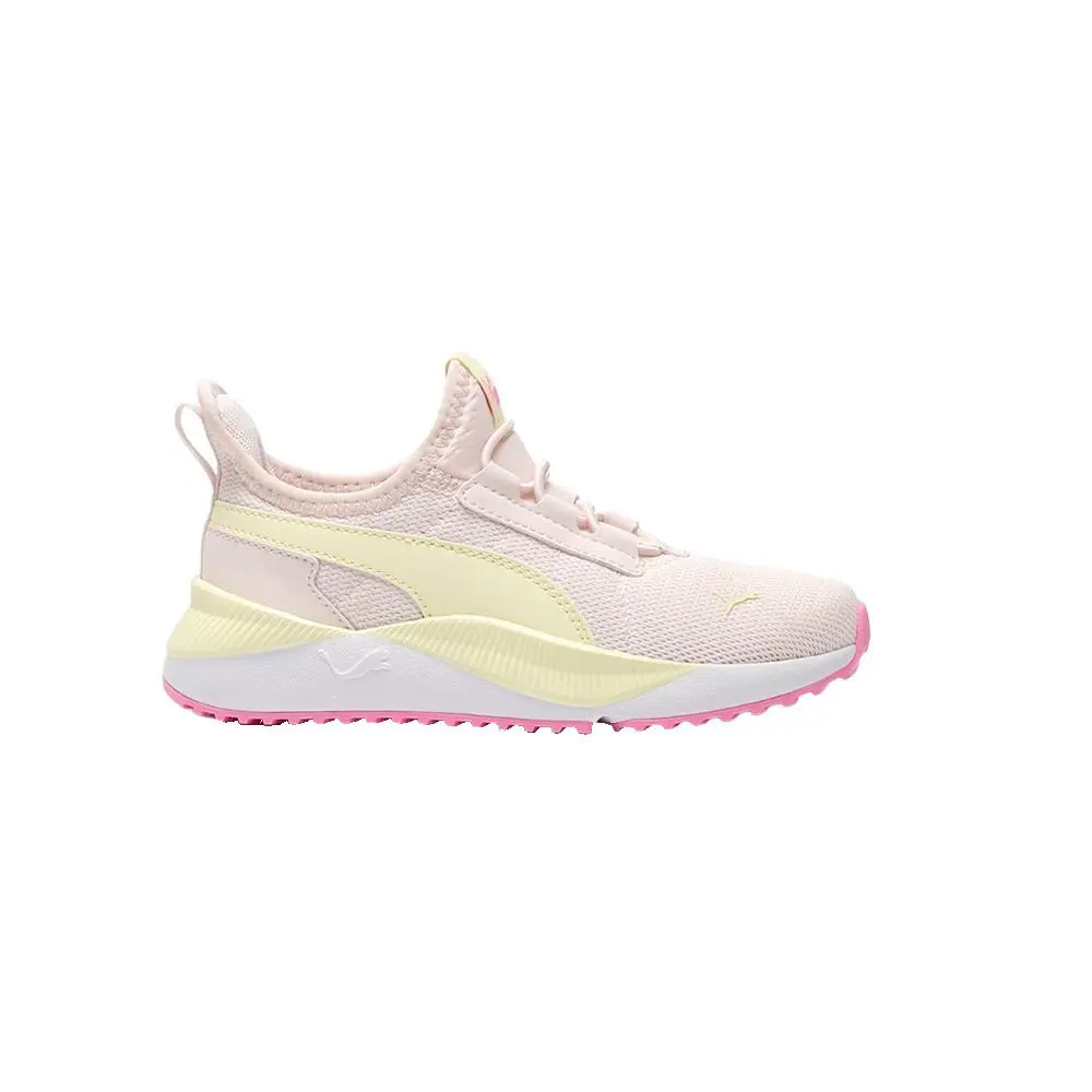Puma Pacer Easy Street Slip On Youth Girls Pink Sneakers Casual Shoes 38443724 - Pink