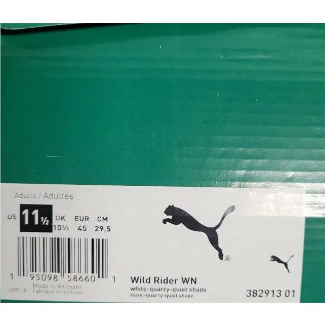 Puma shoes - Puma Wild Rider - Wild Rider - 382913-01 - White 5