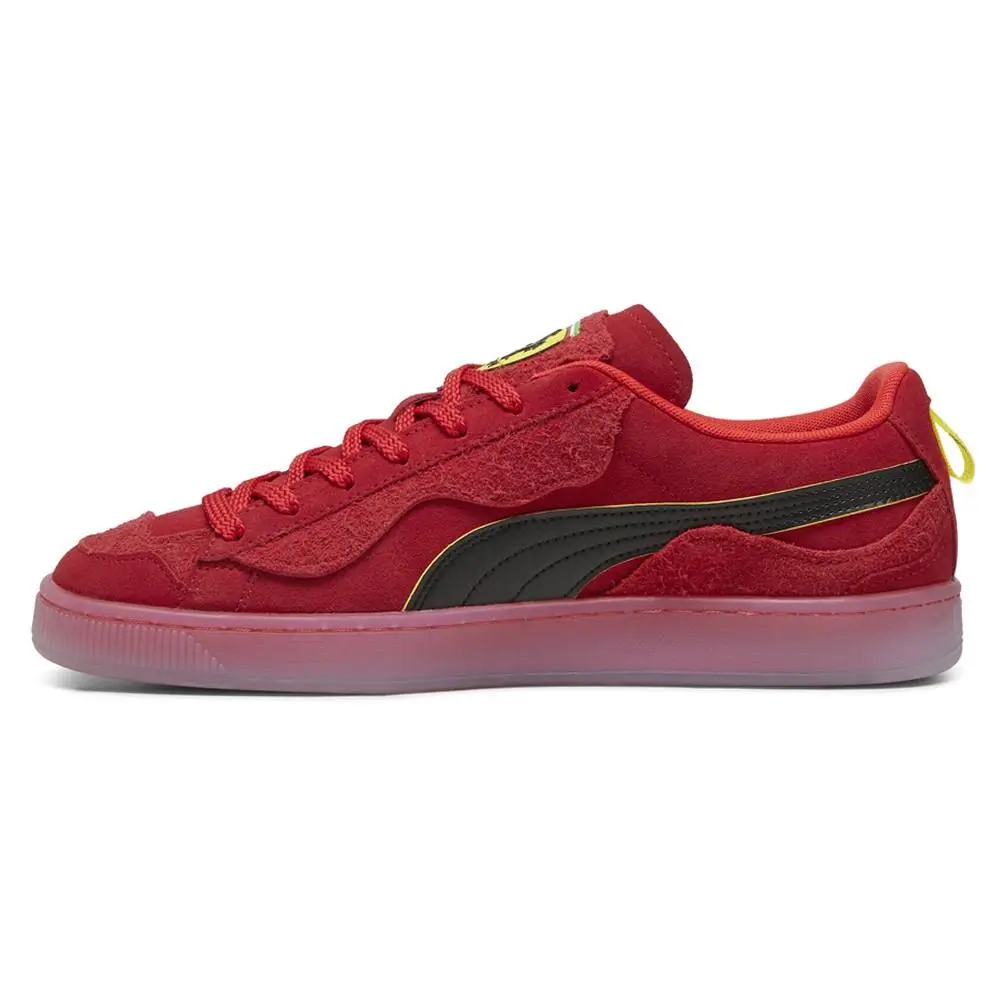 Puma shoes - PUMA Scuderia Ferrari Suede Trippy Lace Up - 30849203 - Red 1