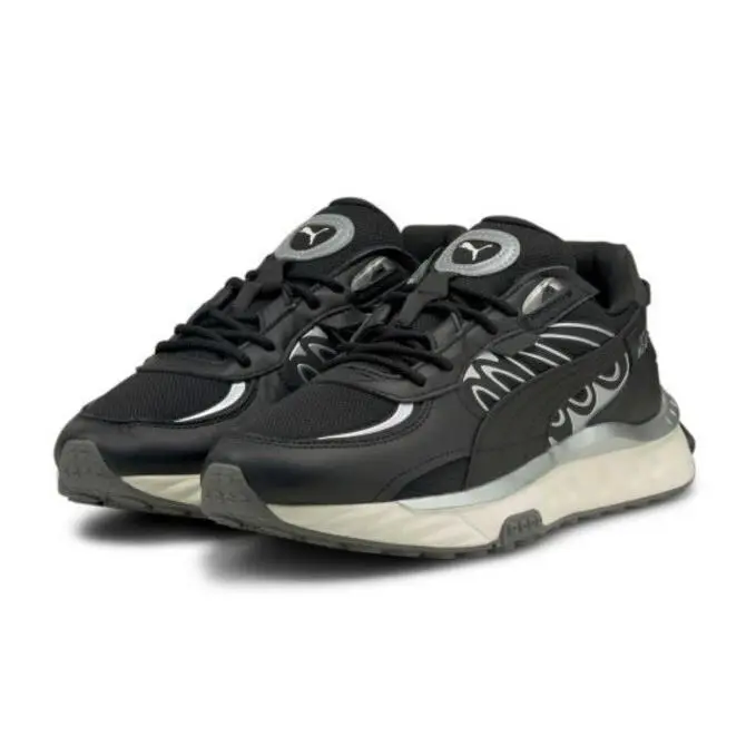 Puma shoes - Puma 381596-02 Wild Rider Tecno - Black 8