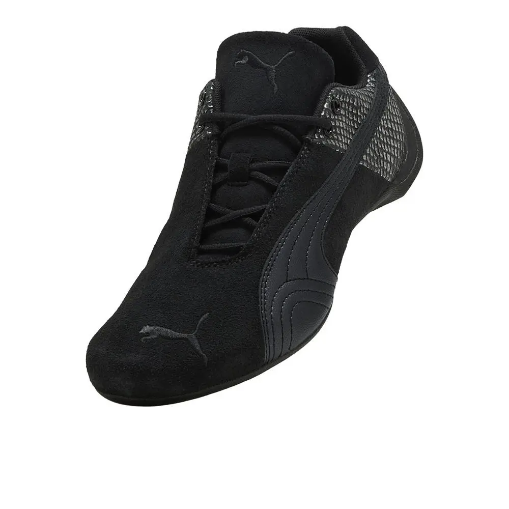 Puma shoes - PUMA Future Cat Emboss Lace Up - 40528301 - Black 4