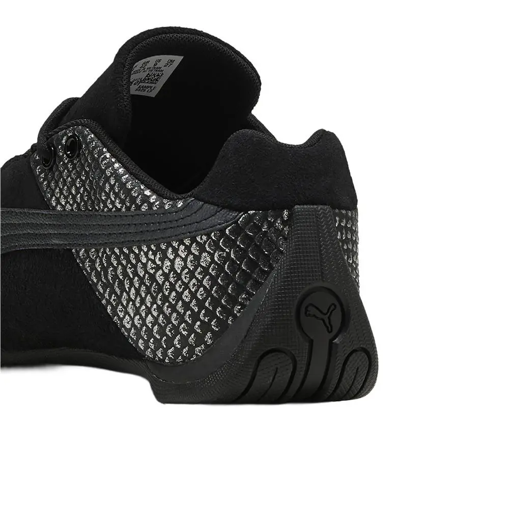Puma shoes - PUMA Future Cat Emboss Lace Up - 40528301 - Black 5