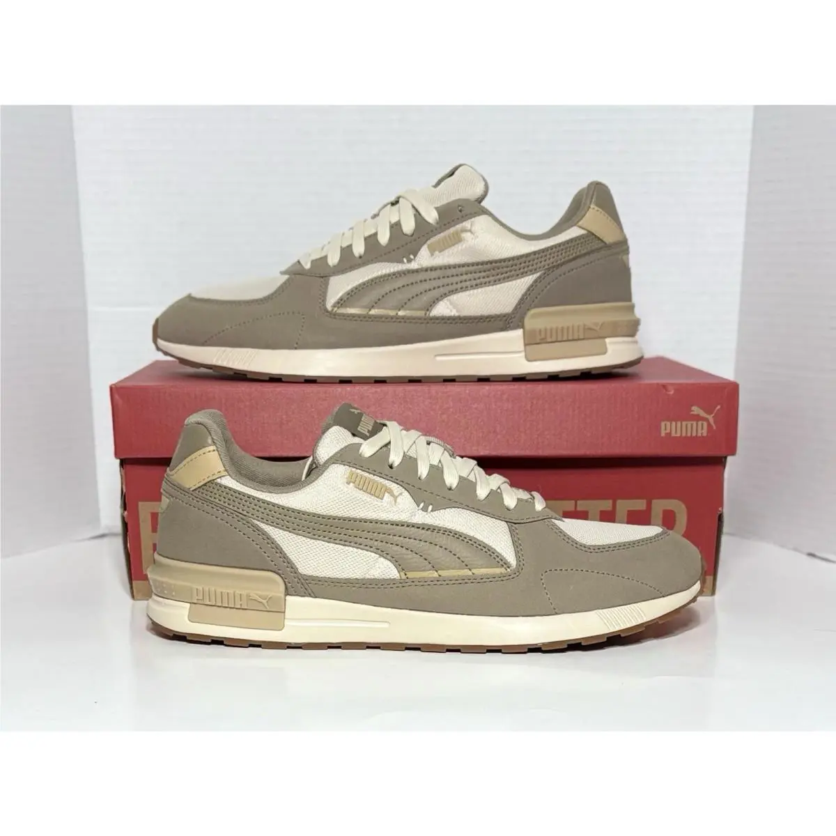 Puma shoes - PUMA Mercedes - Mercedes - 380738_61 - Beige 7