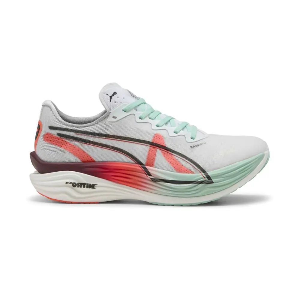 Puma X Hyrox Deviate Nitro Elite 3 Running Womens White Sneakers Athletic Shoe - White