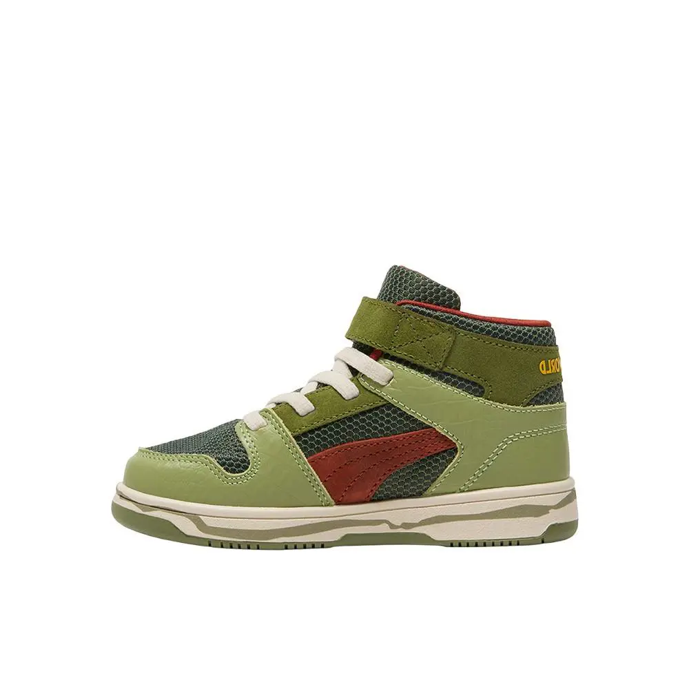 Puma shoes - PUMA Rebound Layup Sl Jurassic World Land High Top  Toddler - 40601601 - Green 1