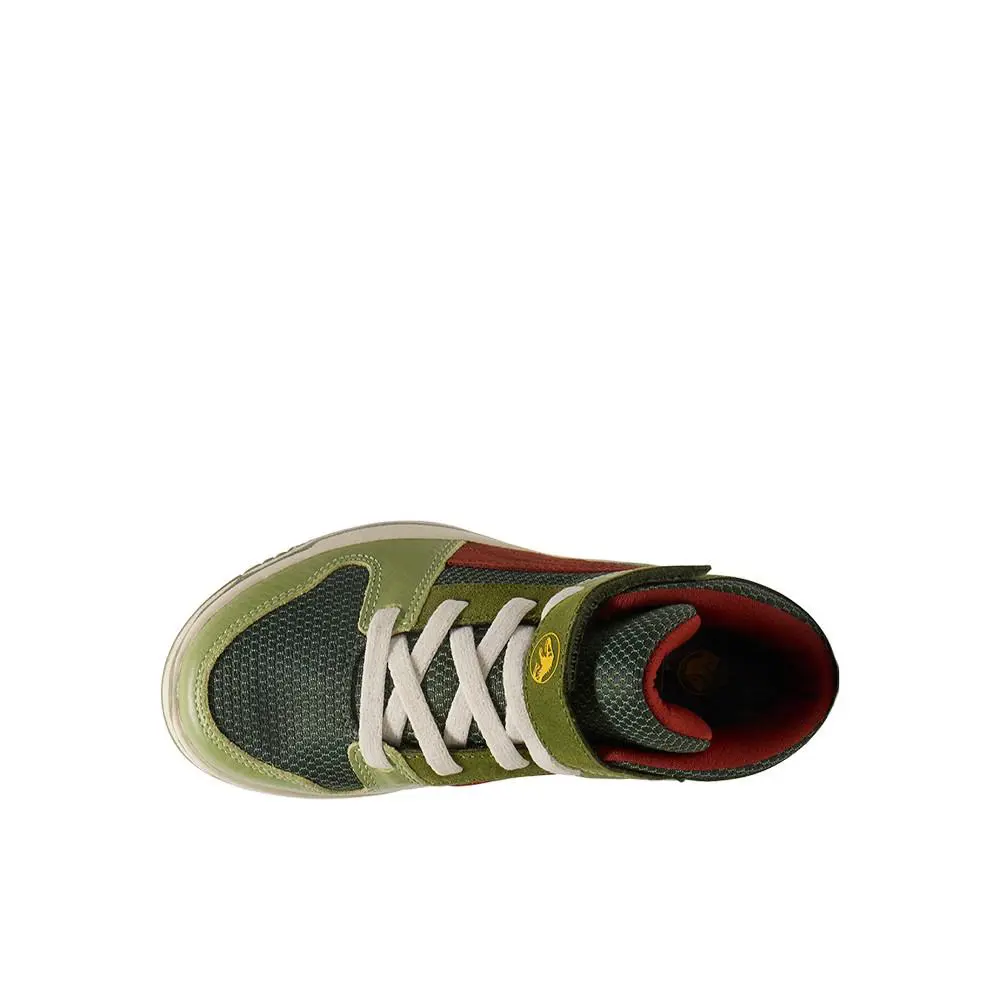 Puma shoes - PUMA Rebound Layup Sl Jurassic World Land High Top  Toddler - 40601601 - Green 2
