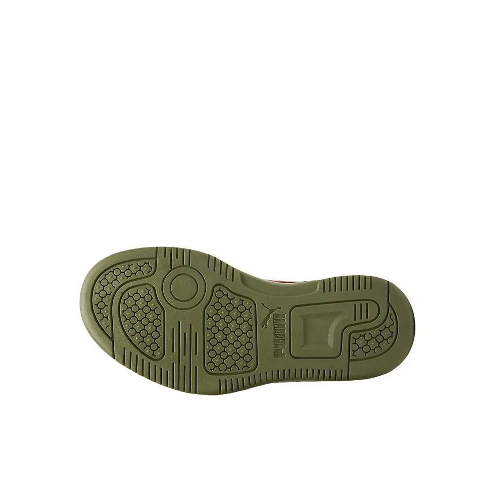 Puma shoes - PUMA Rebound Layup Sl Jurassic World Land High Top  Toddler - 40601601 - Green 3