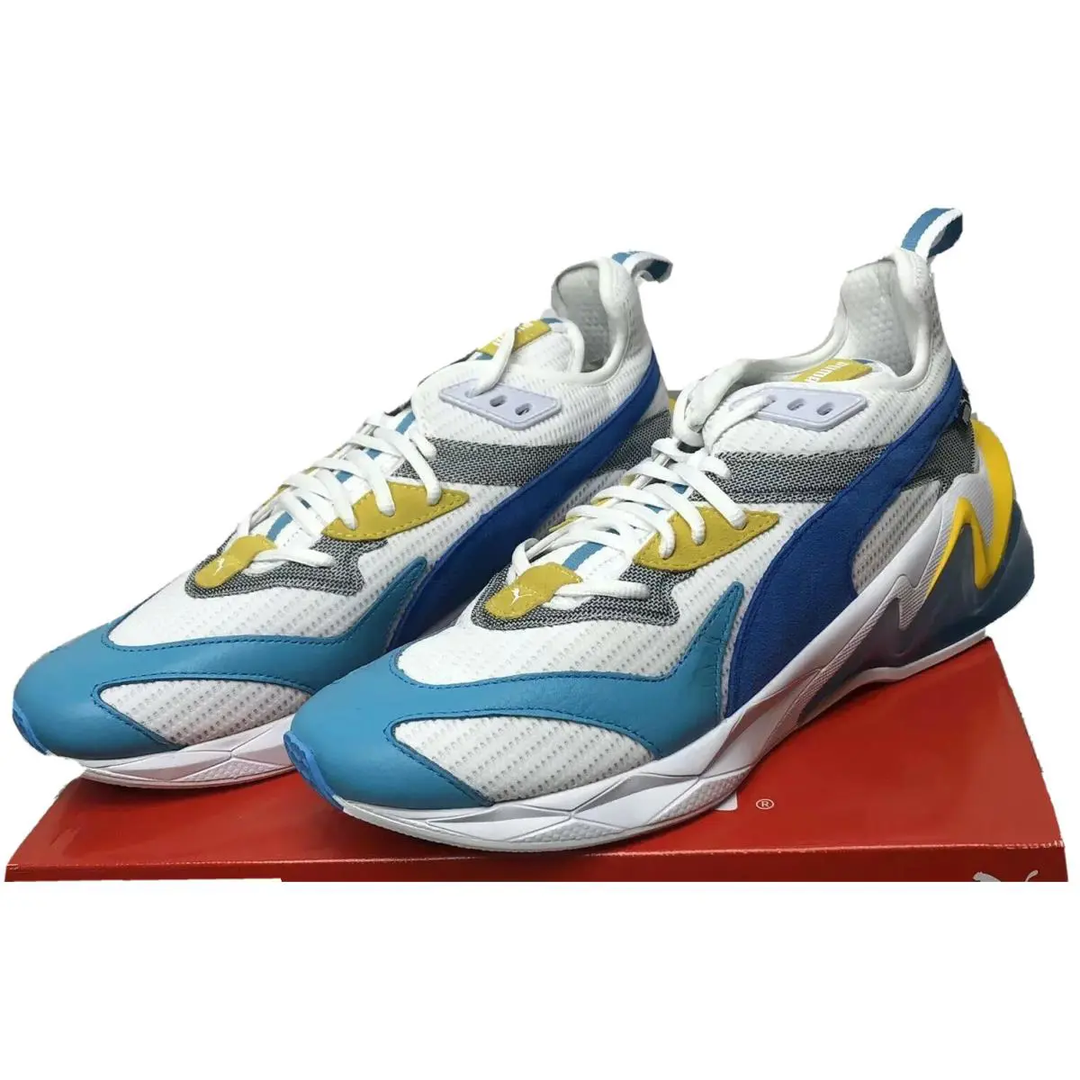 Puma shoes - Puma LQDCELL Origin - LQDCELL Origin - PUMA-192862-01 - Multicolor, Manufacturer: White,Blue, Yellow (UPC: 192340959312) 0