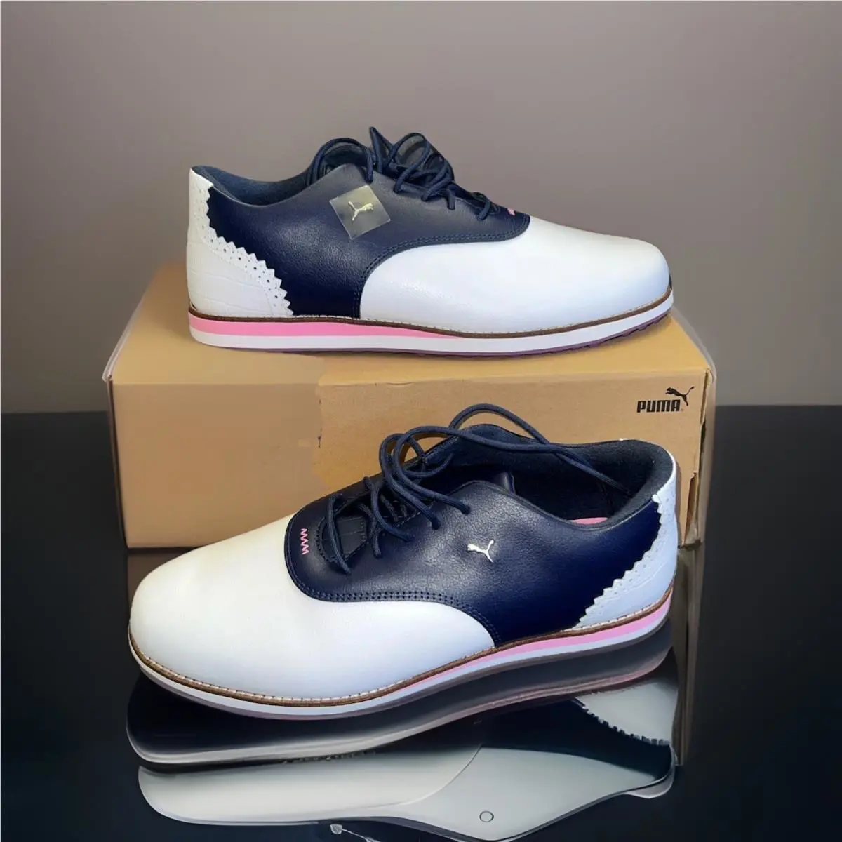 Puma shoes - PUMA Avant Spikeless - Avant Spikeless - Puma White/Deep Navy 2