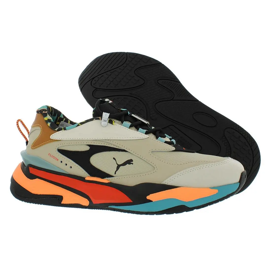 Puma RS Fast Helicopter Cargo Mens Shoes Size 9 Color: Putty/bamboo/cherry