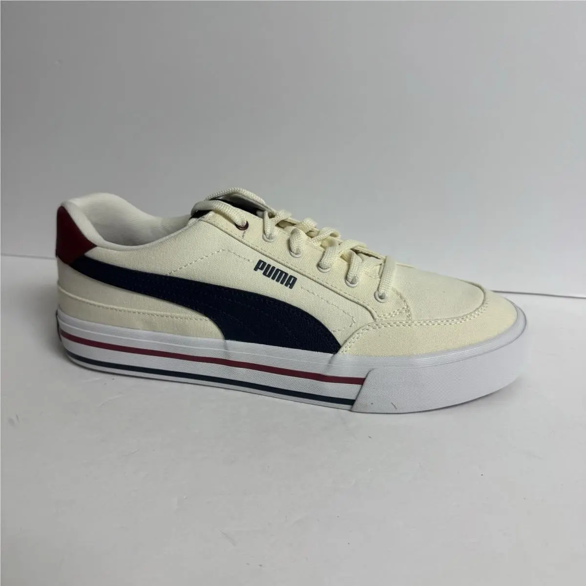 Puma Men`s Court Classic Vulc Sneaker White Size 12 M