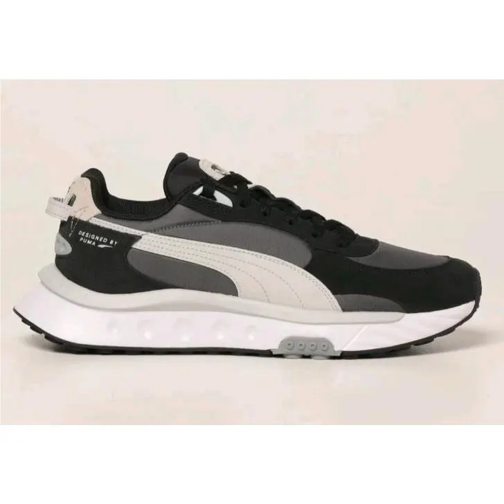 Puma shoes - WILD RIDER ROLLIN` - WILD RIDER - 381517-02 - Puma Black-CASTLEROCK 0