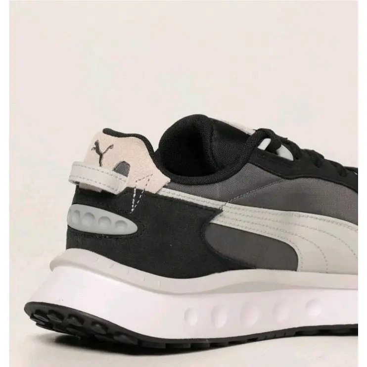 Puma shoes - WILD RIDER ROLLIN` - WILD RIDER - 381517-02 - Puma Black-CASTLEROCK 1