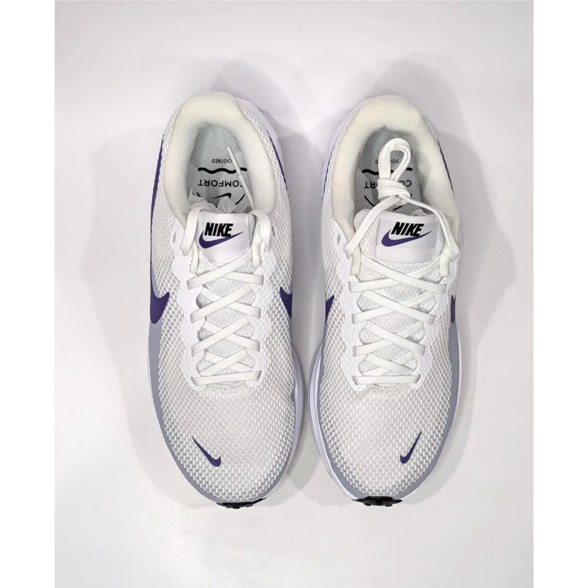 Nike shoes - Nike Revolution 8 - Revolution - HQ1995-101 - White/Purple 0