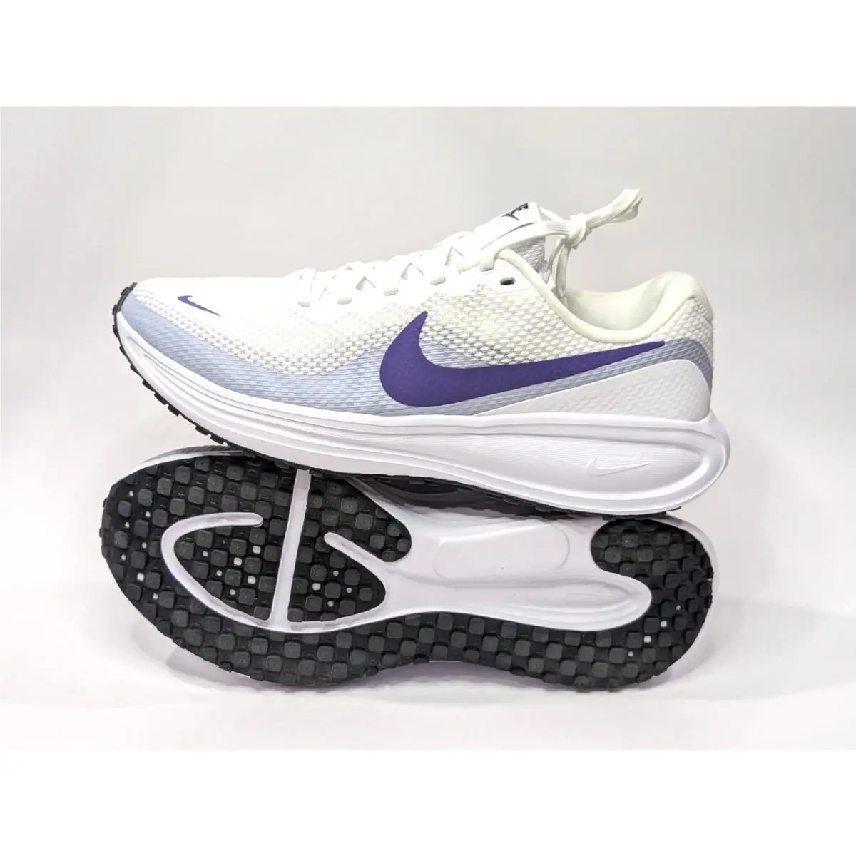 Nike shoes - Nike Revolution 8 - Revolution - HQ1995-101 - White/Purple 2