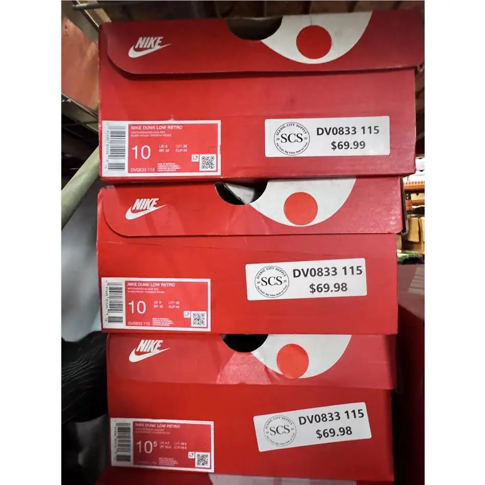 Nike shoes - Nike Dunk Low Retro White Redwood Gym Red DV0833-115 4