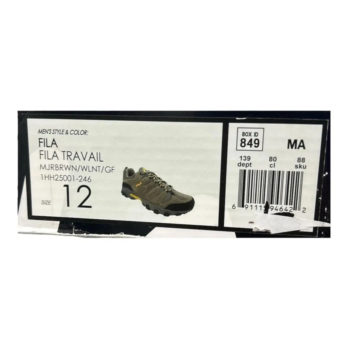 Fila shoes - FILA Travail - Travail - Black 2