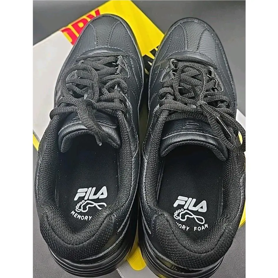 Fila shoes - Fila Memory Workshift Slip Resistant Soft Toe Work - 5SG30002-001 - Black (UPC: 791272774507) 4