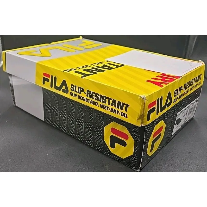 Fila shoes - Fila Memory Workshift Slip Resistant Soft Toe Work - 5SG30002-001 - Black (UPC: 791272774507) 7