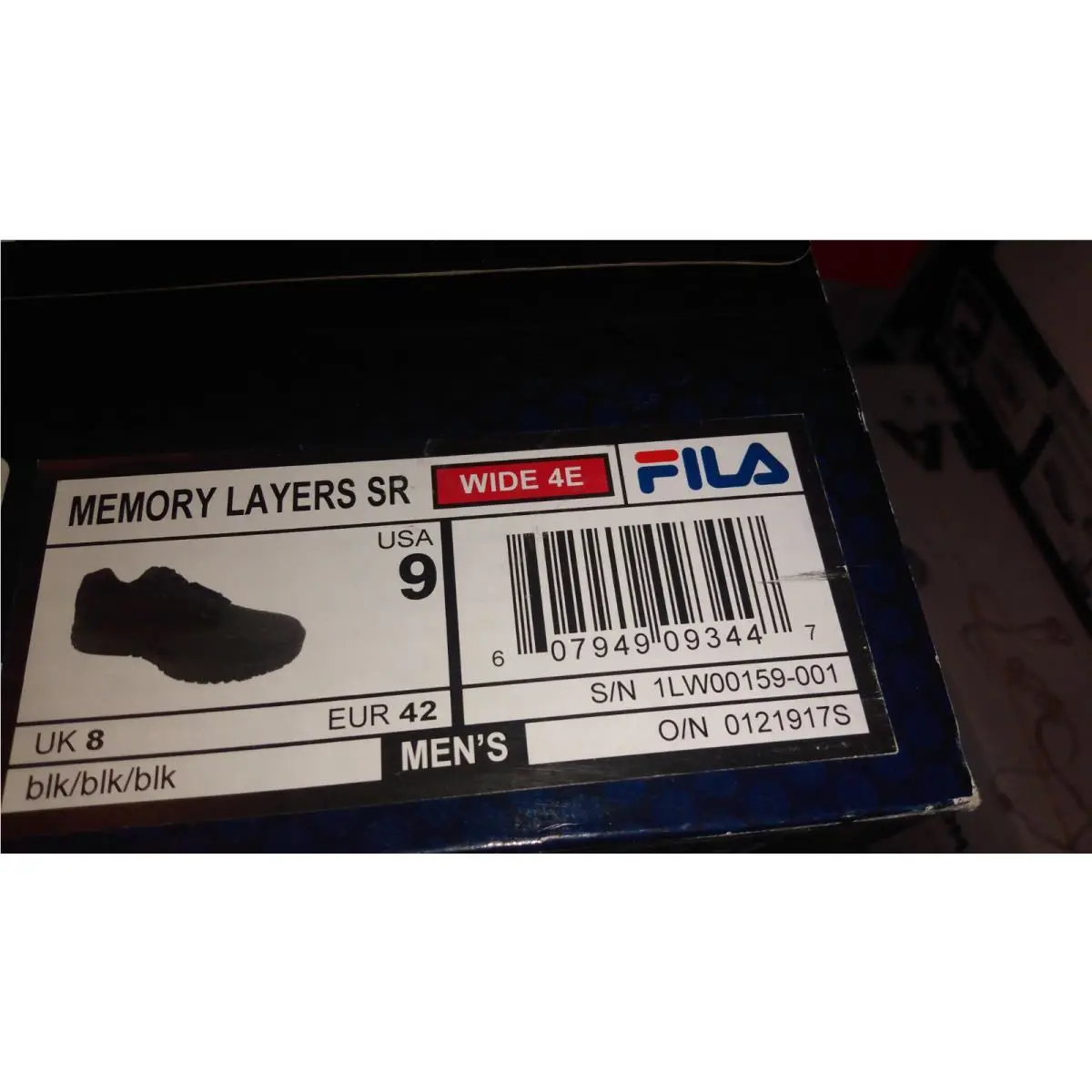 Fila shoes - FILA Memory SR - Memory - Black 0
