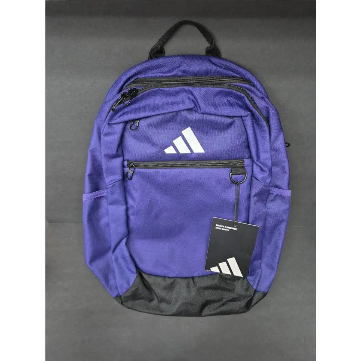 Adidas Striker 3 Purple 20 Inch Backpack:
