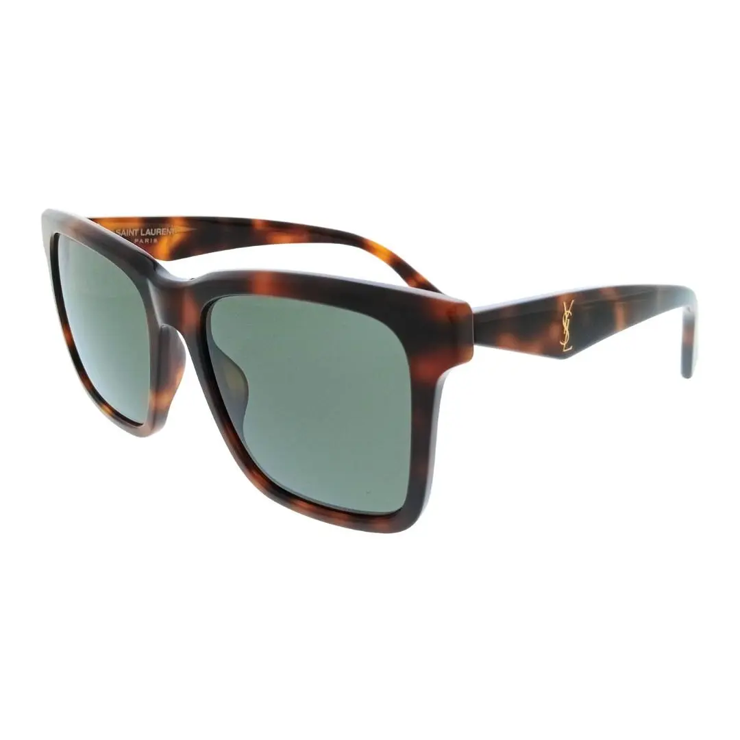 Saint Laurent SL M170-003 Havana Square Womens Sunglasses by Yves Saint Laurent
