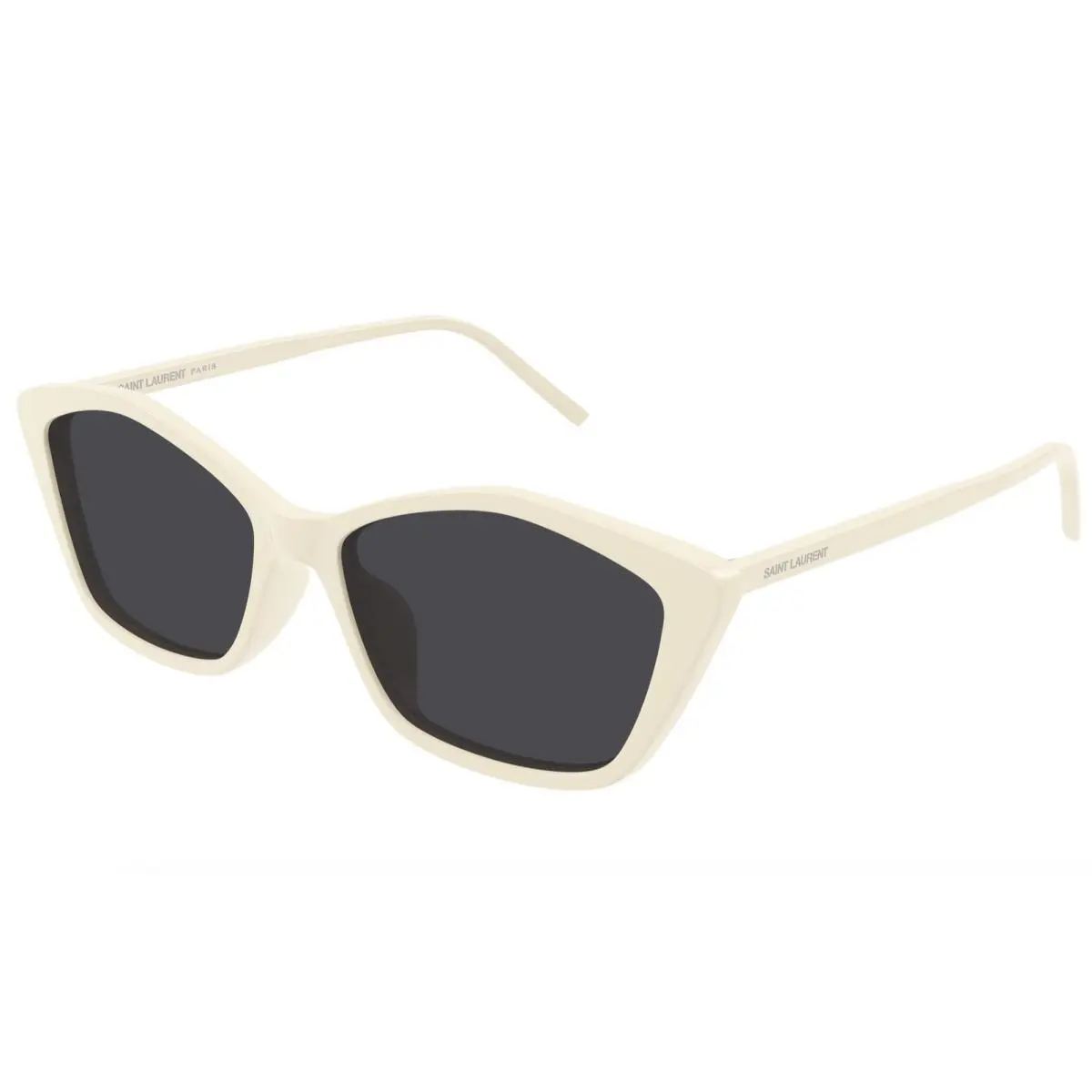 Saint Laurent SL 775-005 Modern Muse: Ivory Cat-eye Sunglasses with Bold