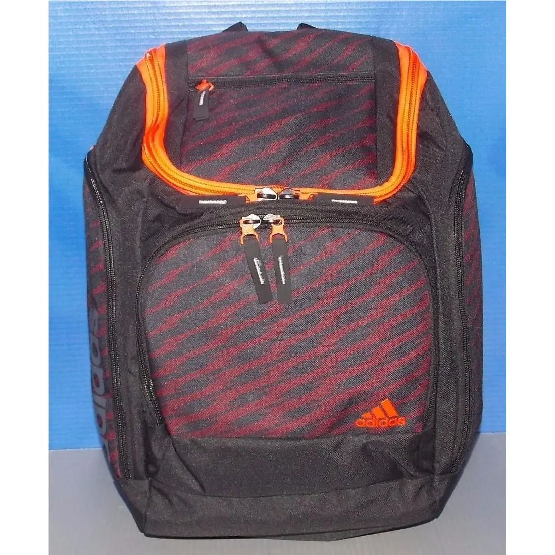 Adidas Energy Backpack in Colors Scarlet / Black Tech Friendly