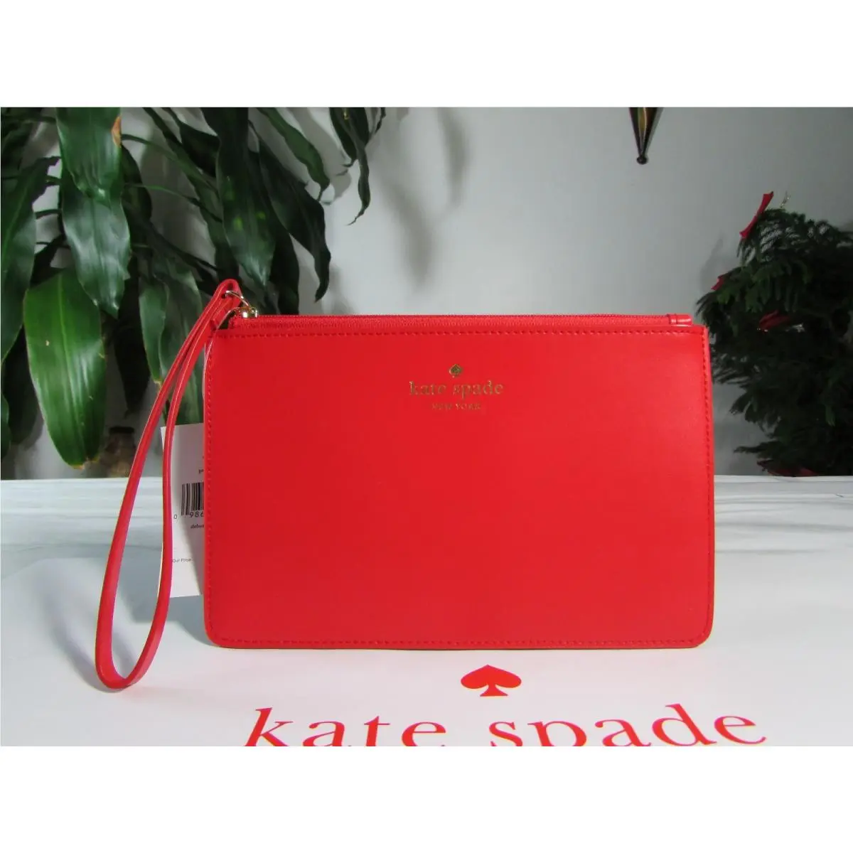 Kate Spade Leather Eli White Street Wristlet Pouch Priklypear