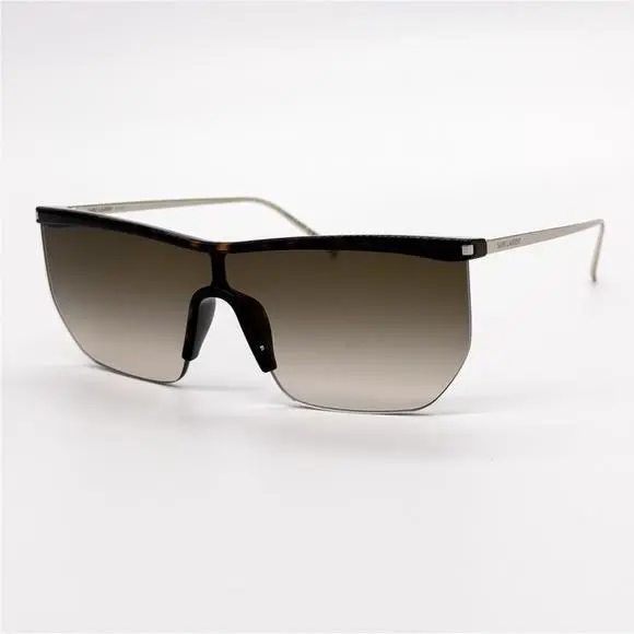 Saint Laurent SL 519 Mask 003 Brown Gradient Women SL519 003 Sunglasses
