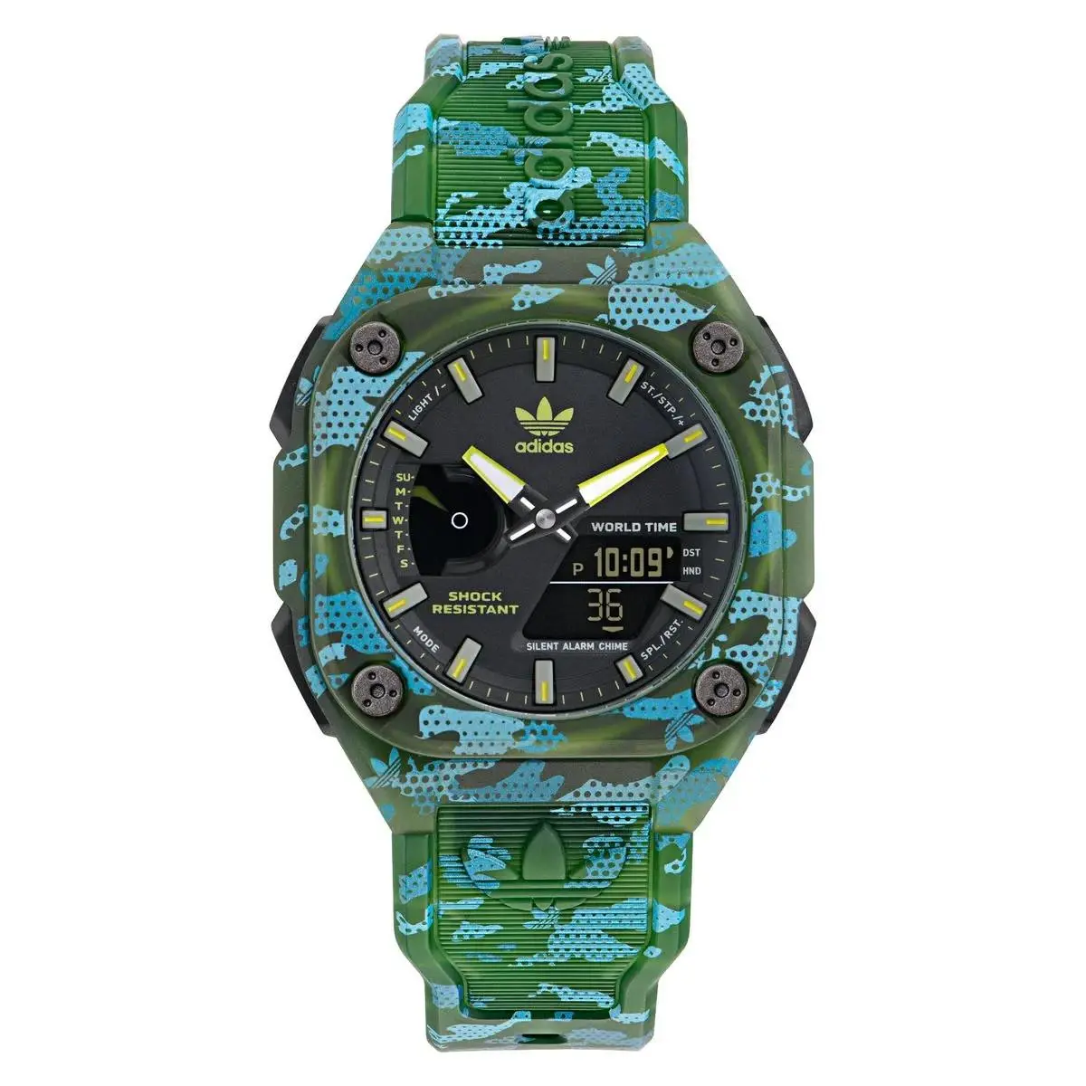 Men`s City Tech One Grfx Shock Quartz Watch - AOST24075 by Adidas