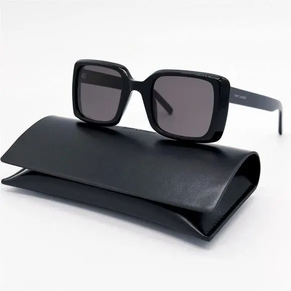 Saint Laurent Sunglasses Saint Laurent Women Black SL497 001
