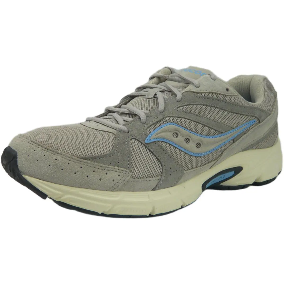 Saucony Ride Millennium Gray/ Off White Sneakers Men`s 13 / Women`s 14.5 - Gray