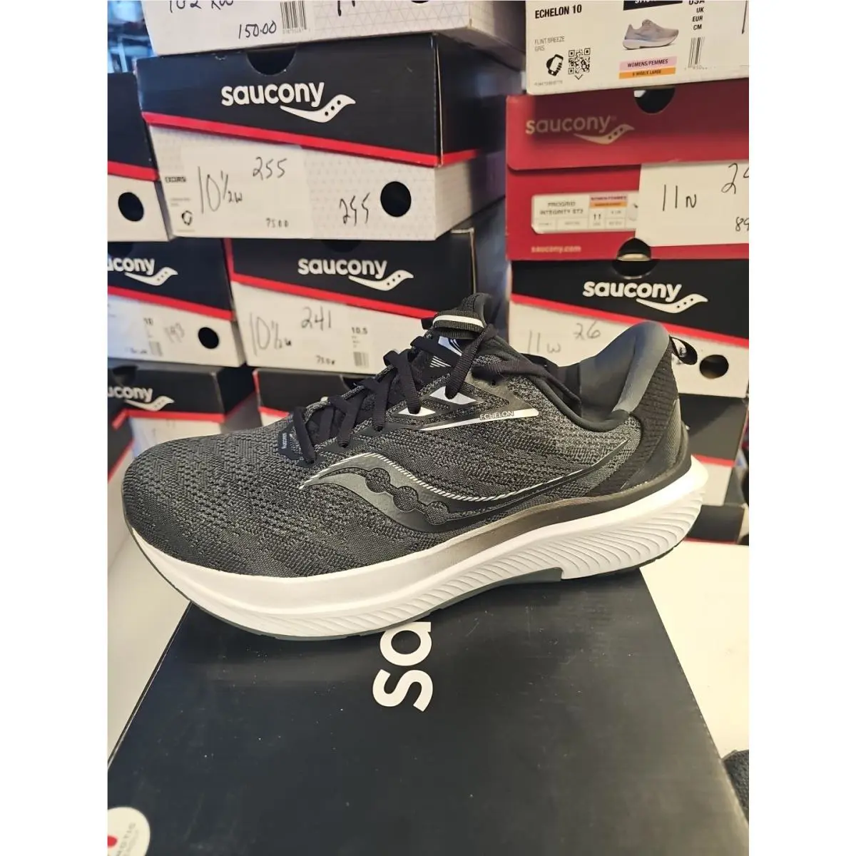 Saucony shoes - Black/White 0