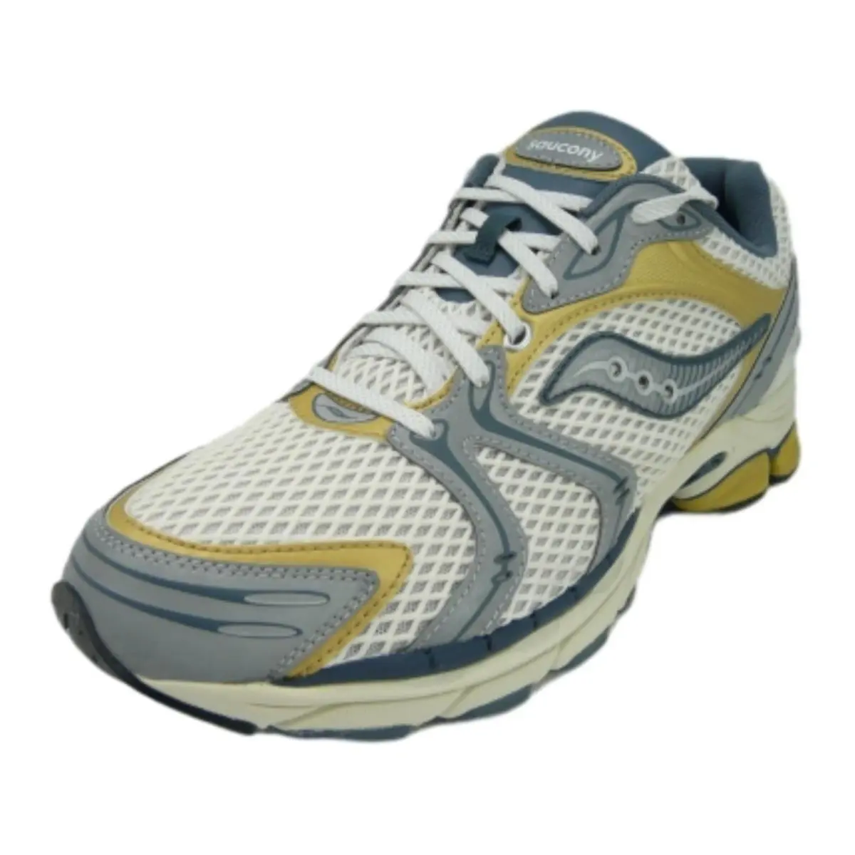 Saucony Men`s Progrid Triumph 4 Grey/silver Men`s 11 / Womens 12.5 - Gray