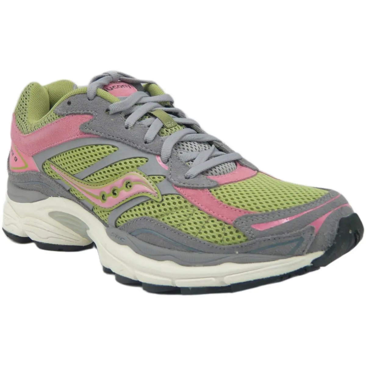 Saucony Progrid Omni 9 Grey Green Running Shoes Men`s US 9 / Women`s US10.5 - Gray