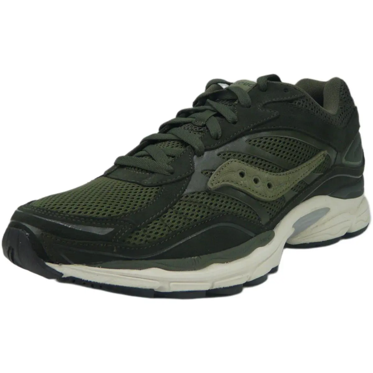 Saucony Progrid Omni 9 Men`s Running Shoes Premium Green US 12 - Green
