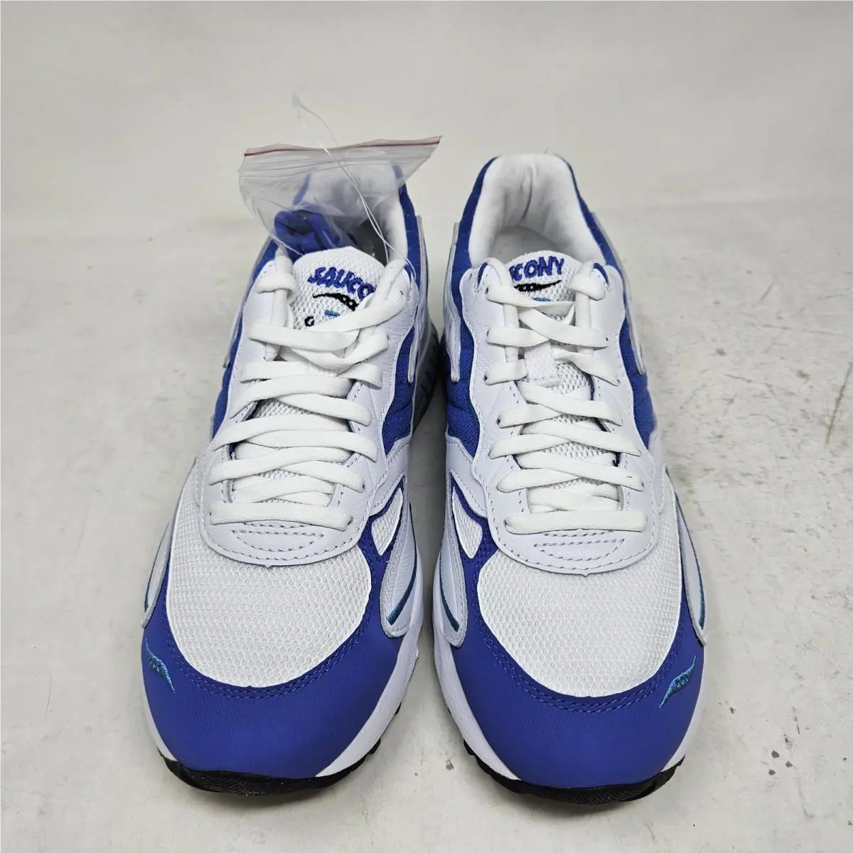 Saucony shoes - Saucony 3D Grid Hurricane - Grid Hurricane - S70646-2 - White / Blue (UPC: 195017554735) 2