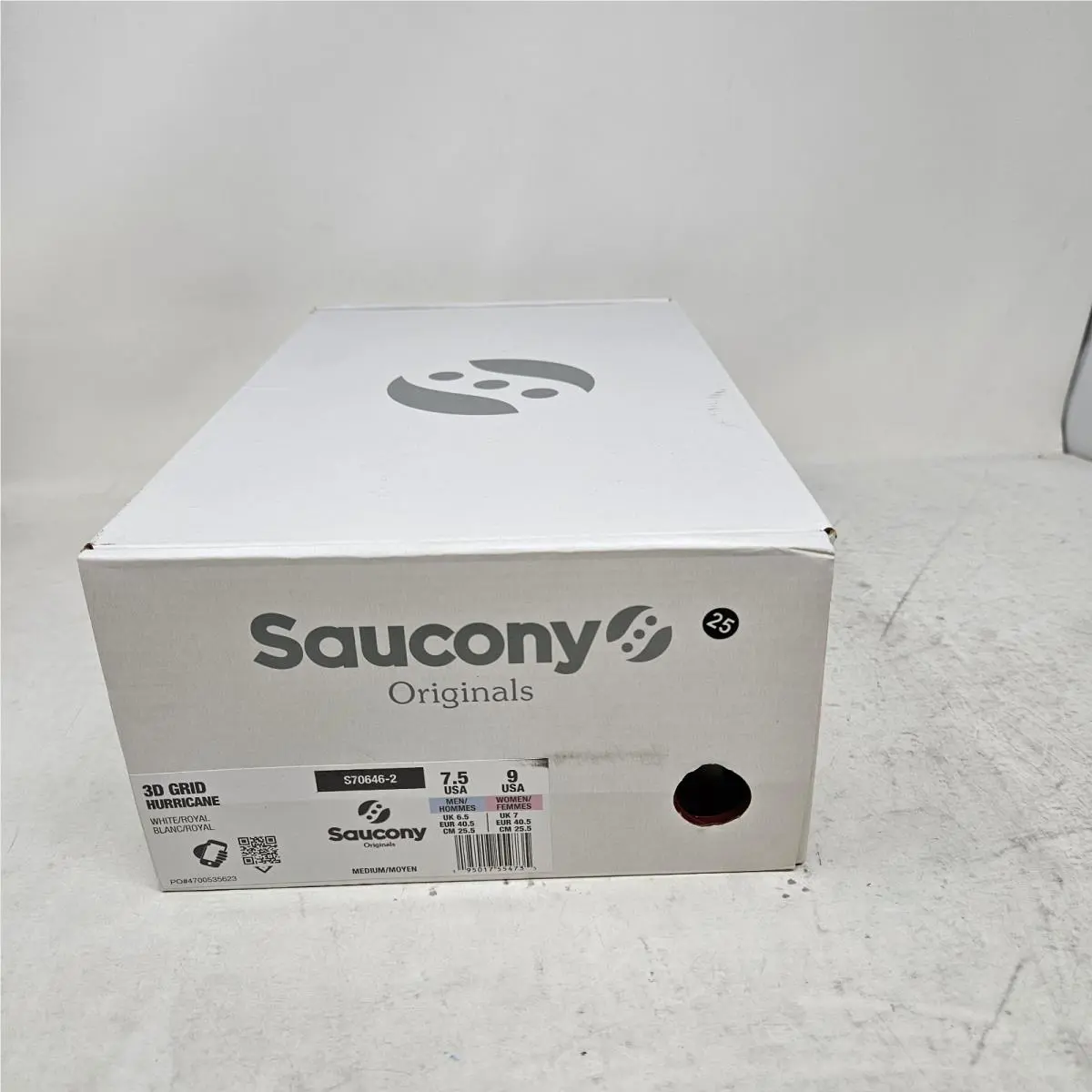 Saucony shoes - Saucony 3D Grid Hurricane - Grid Hurricane - S70646-2 - White / Blue (UPC: 195017554735) 4