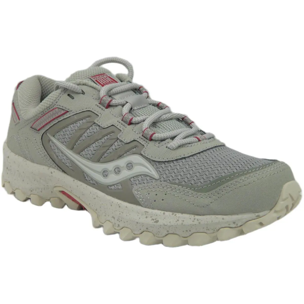 Saucony Grid Peak Grey Trail Running Shoes US Men`s 7/Women`s 8.5 - Gray