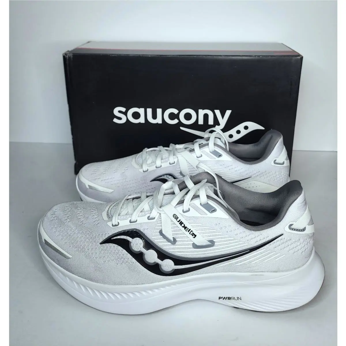 Saucony shoes - Saucony Guide - Guide - S20810-11 - Black/White 0