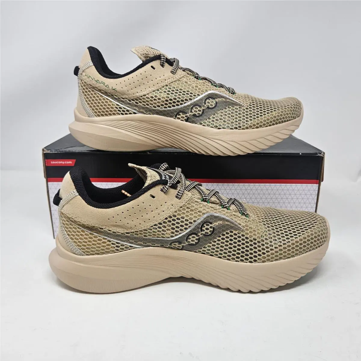 Saucony shoes - Saucony Kinvara 14 - Kinvara - S20823-26 - Desert Tan / Black (UPC: 195019019720) 0